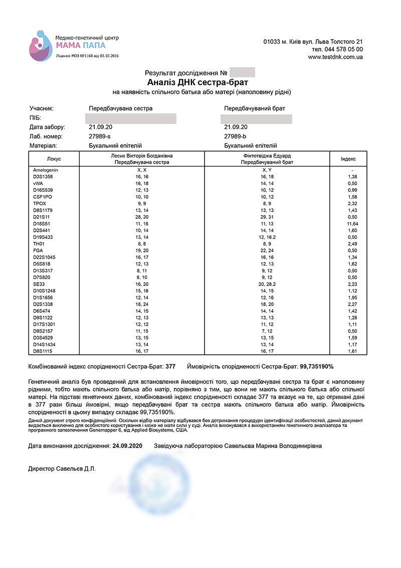 Тест на отцовство нижний новгород. Заключение ДНК теста на отцовство. ДНК тест на родство сестер. ДНК тест на отцовство фото. Экспертиза отцовства.